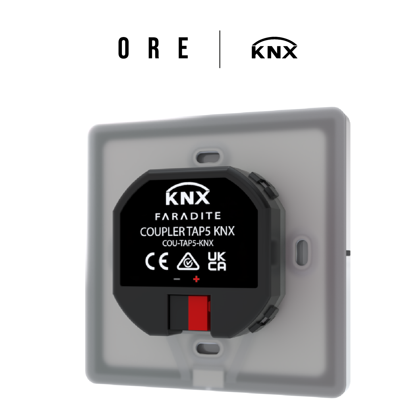 Back of TAP KNX coupler